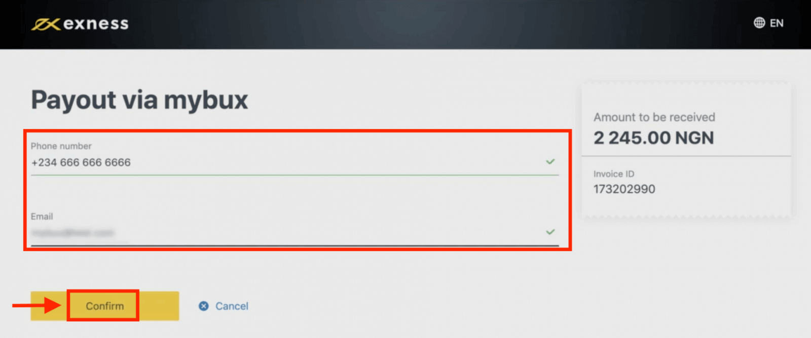 Deposit and Withdrawal on Exness using MyBux in Africa Deposit and Withdrawal on Exness using MyBux in Africa