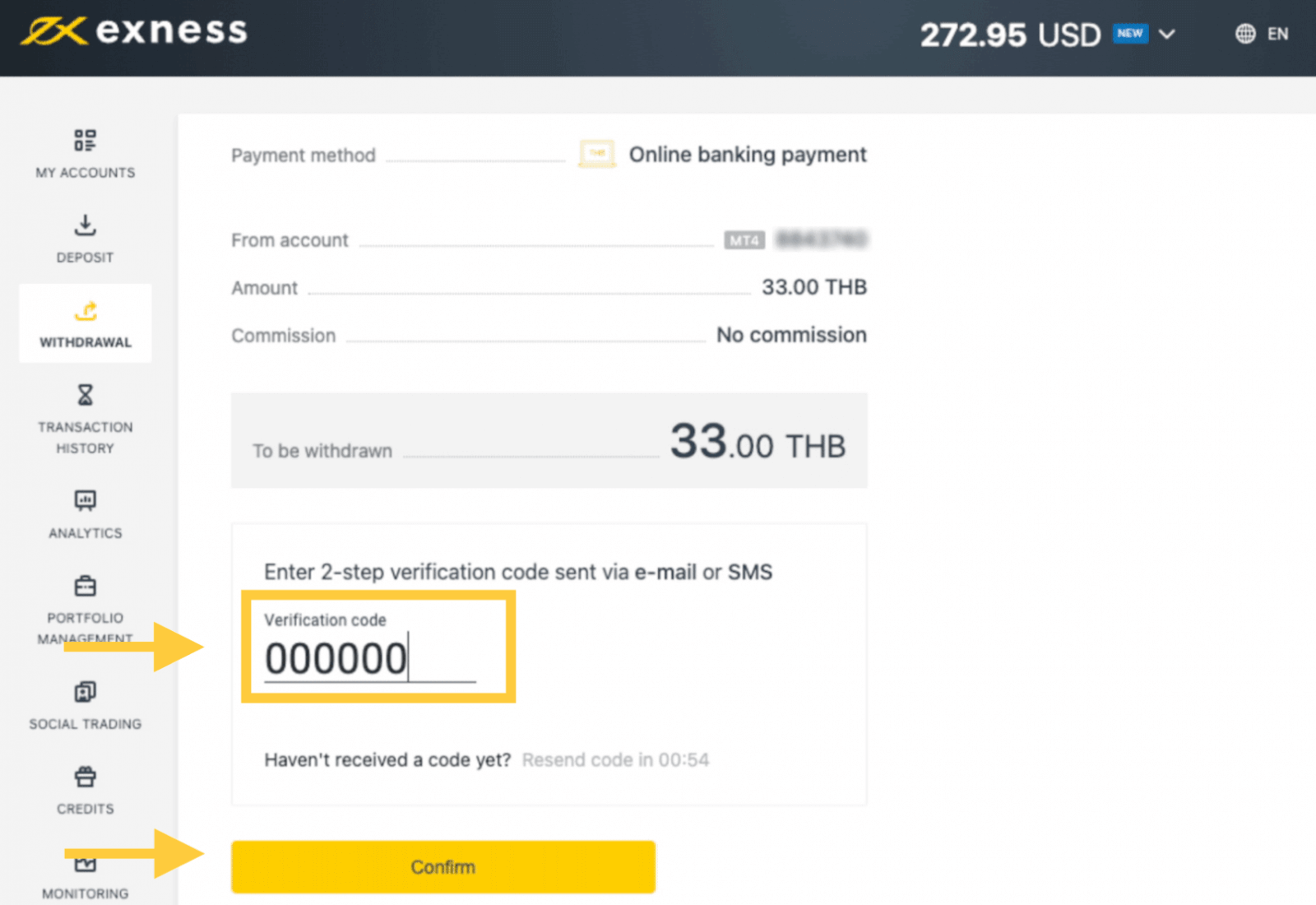 Deposit and Withdrawal on Exness using SCB Bank Mobile Banking Deposit and Withdrawal on Exness using SCB Bank Mobile Banking
