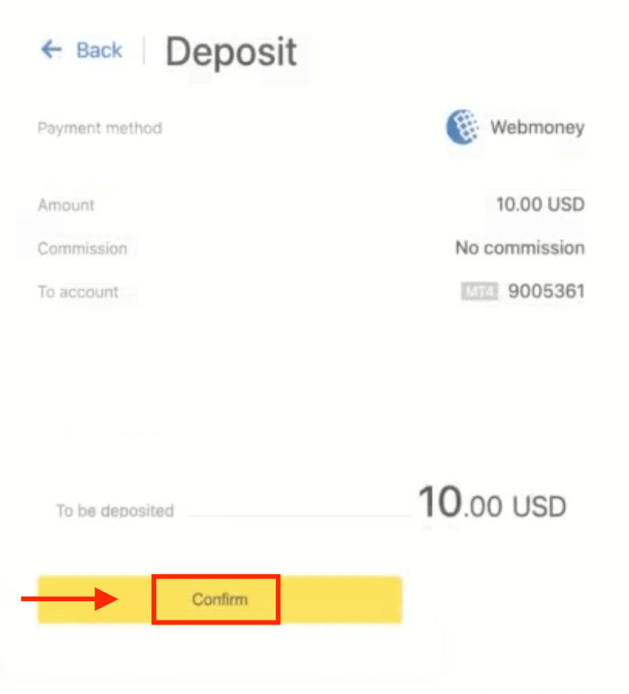 Deposit and Withdrawal on Exness using WebMoney Deposit and Withdrawal on Exness using WebMoney