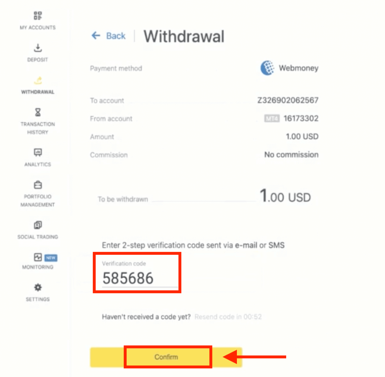 Deposit and Withdrawal on Exness using WebMoney Deposit and Withdrawal on Exness using WebMoney