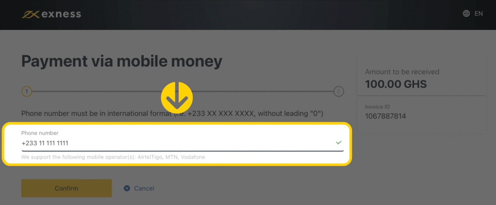 Deposit and Withdrawal using Mobile Money on Exness Deposit and Withdrawal using Mobile Money on Exness