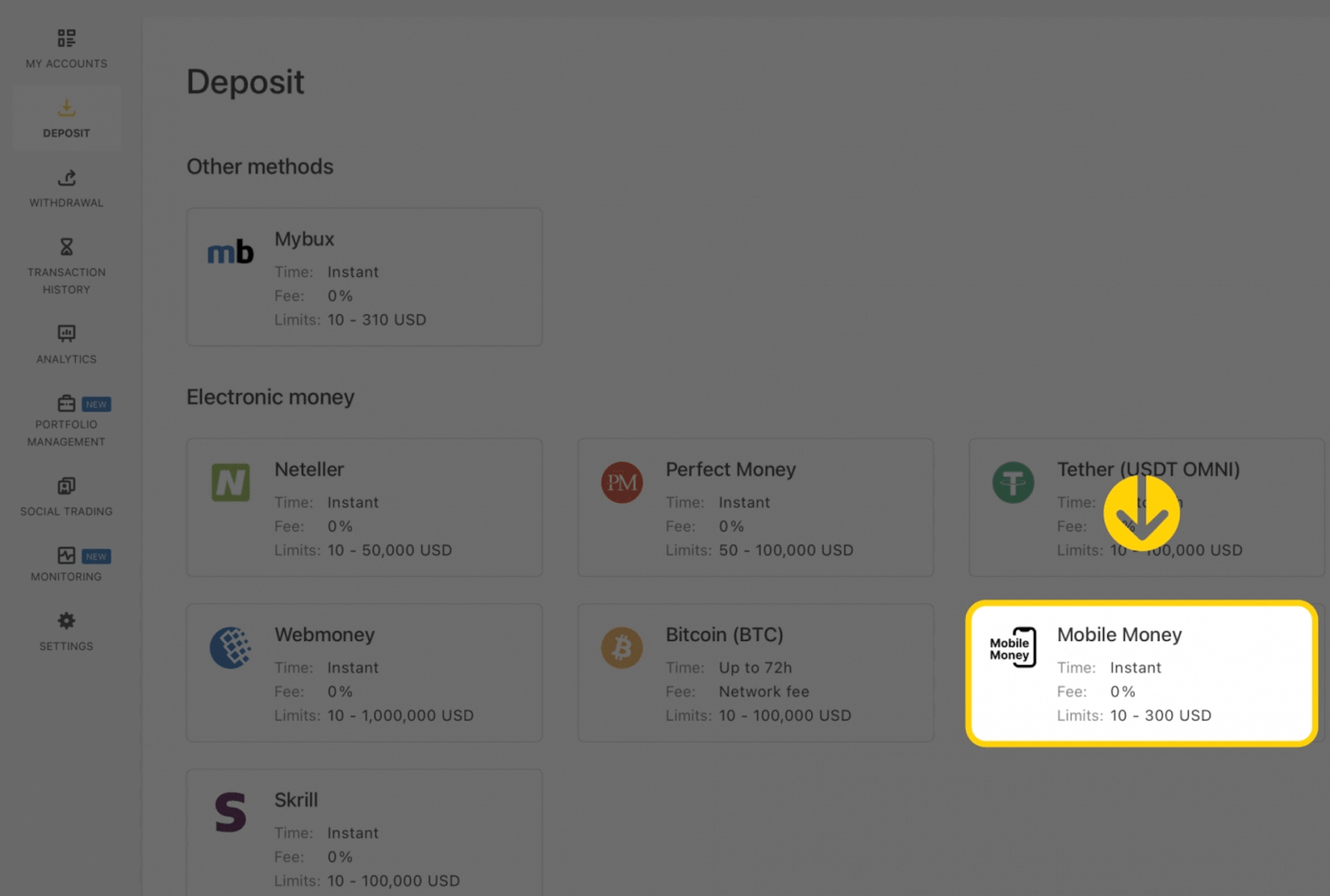 Deposit and Withdrawal using Mobile Money on Exness Deposit and Withdrawal using Mobile Money on Exness