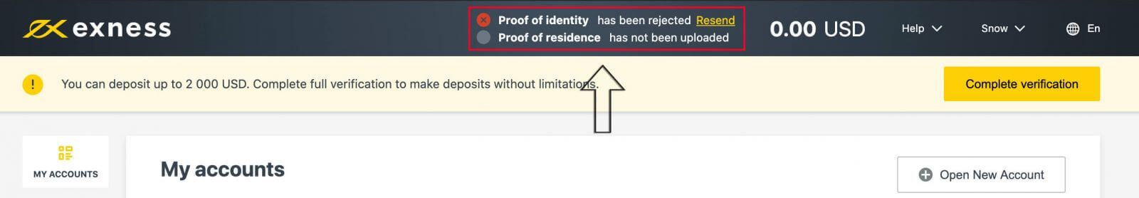 Ofte stillede spørgsmål (FAQ) til Exness Personal Area Del 2