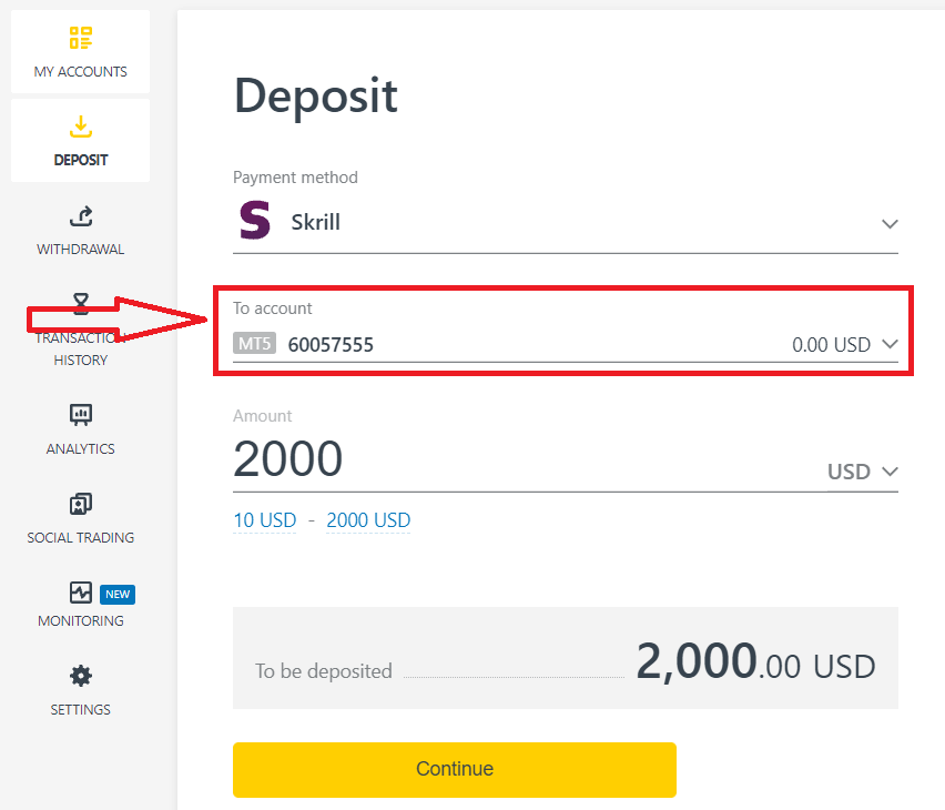 How To Deposit Money on Exness How To Deposit Money on Exness