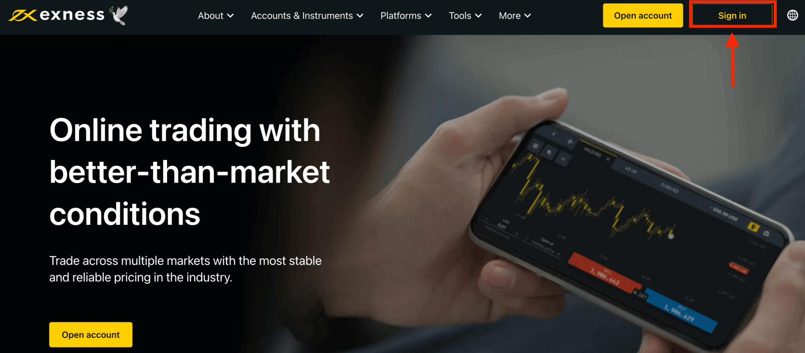 Exness-те тіркелгіге қалай тіркелуге және кіруге болады Exness-те тіркелгіге қалай тіркелуге және кіруге болады