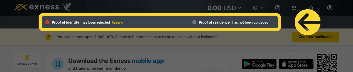 Cum să vă înregistrați și să verificați contul pe Exness