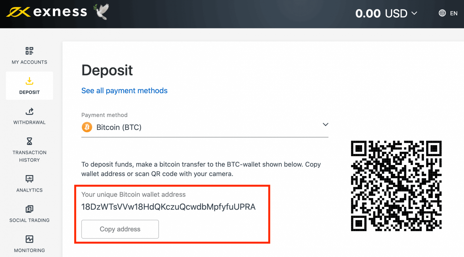 Exnessにサインアップして入金する方法 Exnessにサインアップして入金する方法