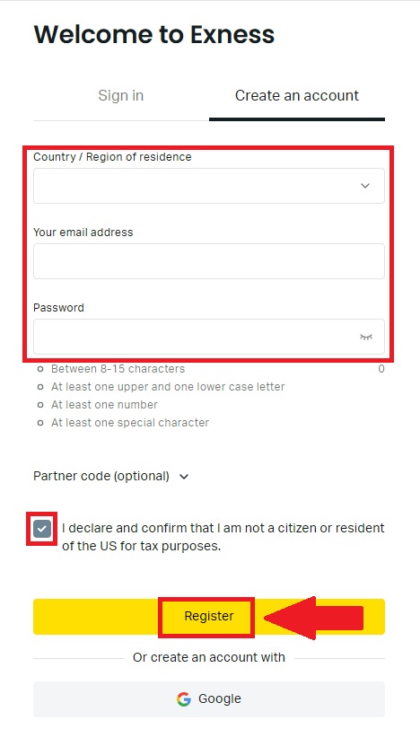 Giunsa ang Pag-sign Up sa Exness sa 2026: Pagrehistro sa Account sa Web ug Mobile App