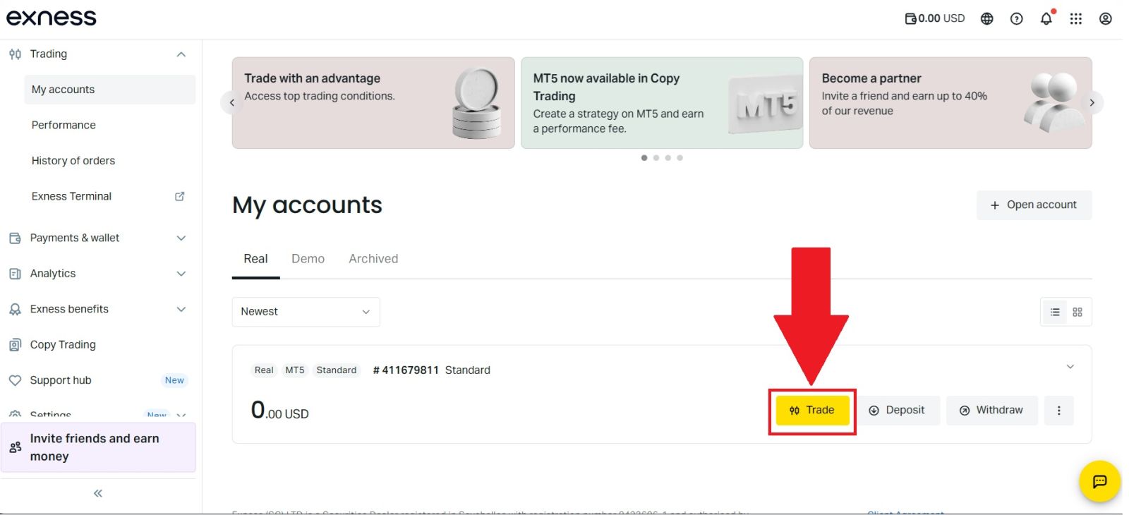 ວິທີການຄ້າ Exness ໃນປີ 2026: ຄູ່ມືຂັ້ນຕອນໂດຍຂັ້ນຕອນສໍາລັບຜູ້ເລີ່ມຕົ້ນ