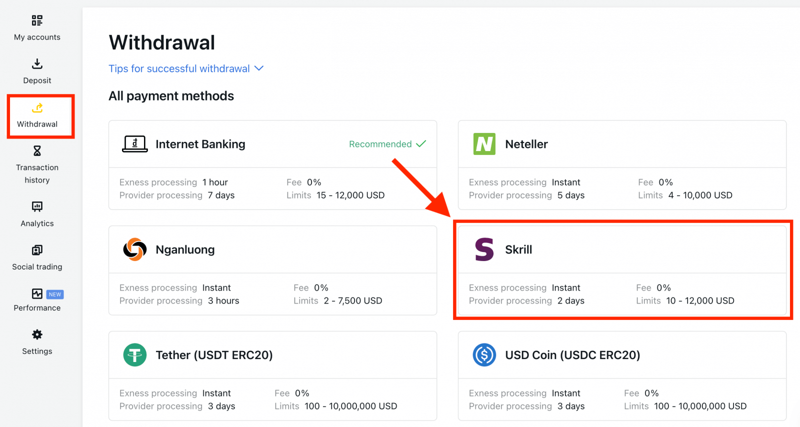 How to Withdraw Money from Exness How to Withdraw Money from Exness