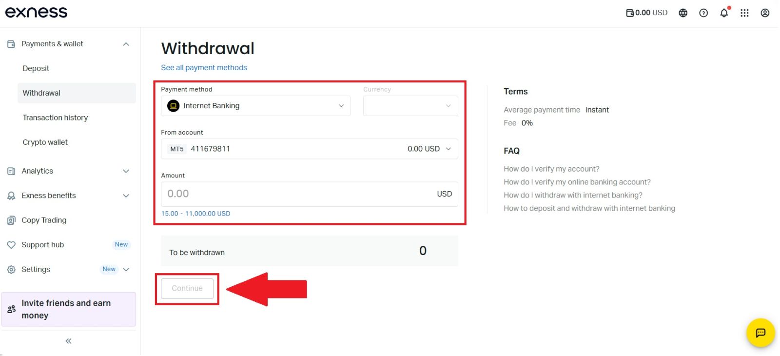 Fa'afefea ona To'esea Tupe mai Exness i le 2026: Totogi vave, Saogalemu & Taimi Fa'agaioiga Fa'afefea ona To'esea Tupe mai Exness i le 2026: Totogi vave, Saogalemu & Taimi Fa'agaioiga